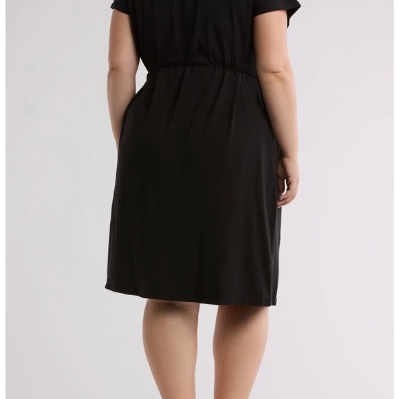 NWT Eileen Fisher Wrap Dress - Picture 2 of 5